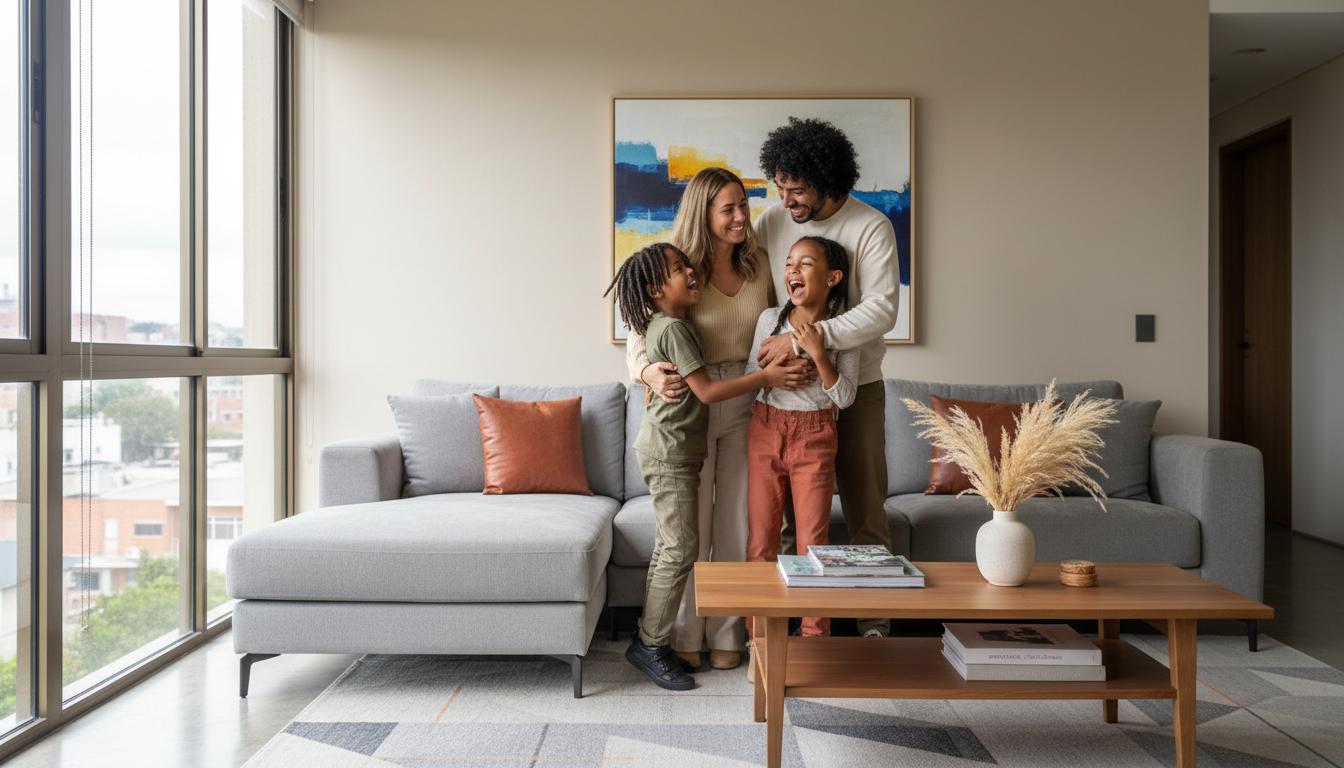 Familia feliz